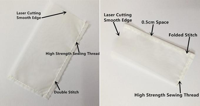 Fio Mesh Filter Bag de nylon 25 da resina 36 75 120 mícrons 9